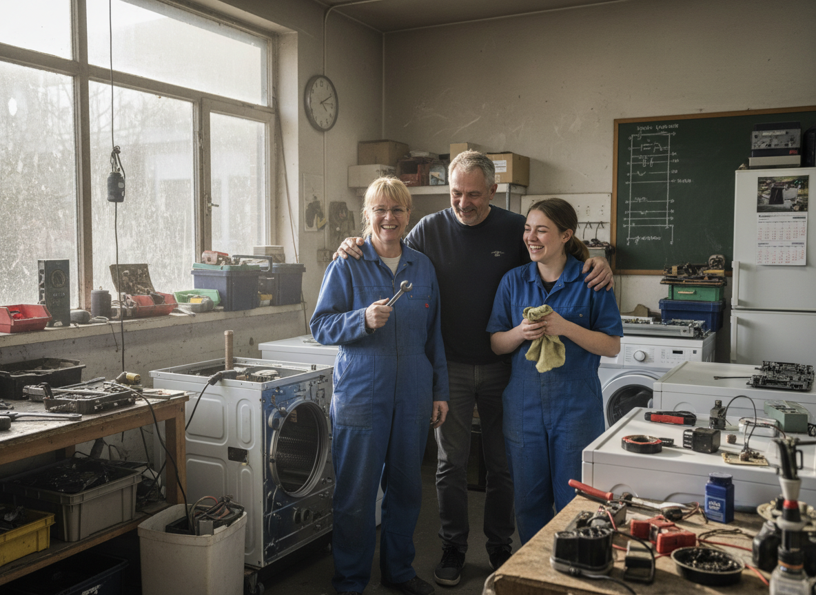 The Prestige Appliance Repair team at work in SouthHolland